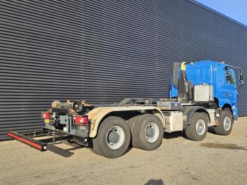 DAF CF 460 8x4 / HIAB HOOKLIFT / RETARDER / SPRING SUSPENSION